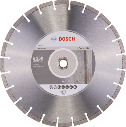 Алмазный отрезной диск Bosch Standard for Concrete 350 мм.