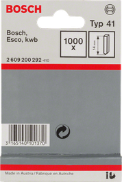 Скобы Bosch тип 41 14 мм.