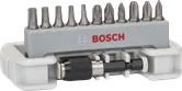 Набор бит-отверток Bosch из 11 предметов с держателем бит.