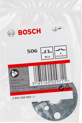 Зажимной фланец Bosch M14 115/125 мм.