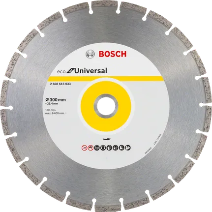 Алмазный отрезной диск Bosch ECO Universal 300 мм.