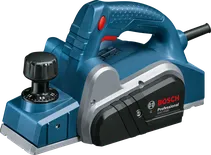 Электрорубанок Bosch GHO 6500 с ручкой регулировки глубины.