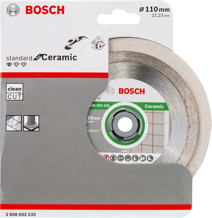 Диск для резки керамической плитки Bosch 110 мм.
