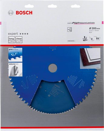Пильный диск Bosch Expert для ламината высокого давления 300×30-96.