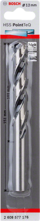 Сверло Bosch HSS PointTeQ 12,0 мм.