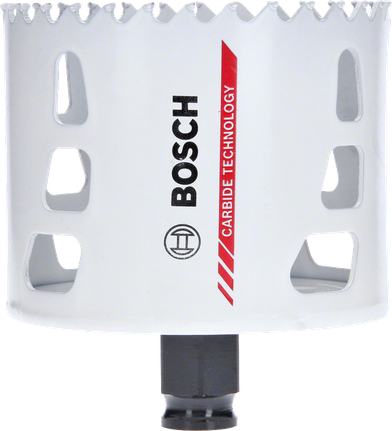 Кольцевая пила Bosch Endurance Carbide диаметром 83 мм для тяжелых условий эксплуатации.