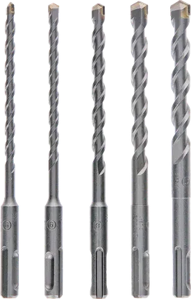 Набор сверл Bosch SDS plus-1 по бетону.