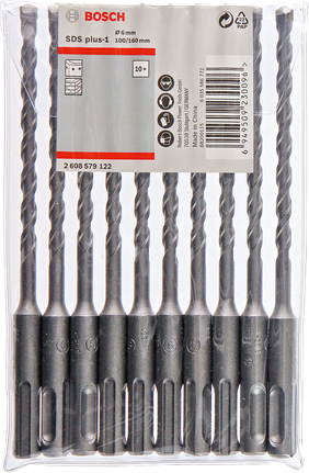 Набор сверл Bosch SDS plus-1 6 мм.