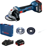 Комплект аккумуляторной угловой шлифовальной машины Bosch GWS 180-LI.