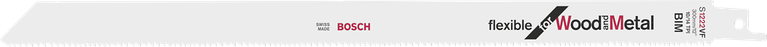 Гибкое пильное полотно Bosch по дереву и металлу.