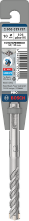 Сверло для ударной дрели Bosch PRO SDS plus-5X 10x50x110 мм.