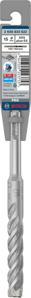 Ударное сверло Bosch PRO SDS plus-5X 15 мм.