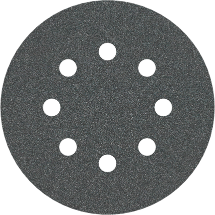 Шлифовальный диск Bosch PRO F355 125 мм G100 с 8 отверстиями.