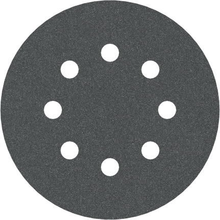 Шлифовальный диск Bosch PRO F355 125 мм G180 с 8 отверстиями.