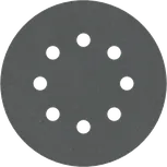 Шлифовальный диск Bosch PRO F355 125 мм G400 с 8 отверстиями.