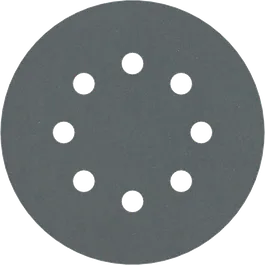 Шлифовальный диск Bosch PRO F355 диаметром 125 мм с 8 отверстиями.