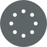 Шлифовальный диск Bosch PRO F355 диаметром 125 мм с 8 отверстиями.