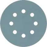 Шлифовальный диск Bosch PRO F355 125 мм, зернистость 1200, 8 отверстий.