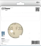 Шлифовальный диск Bosch PRO F355 150 мм G100 с 6 отверстиями.