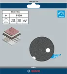 Шлифовальные диски Bosch PRO F355 150 мм G120, комплект из 5 штук.