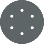 Шлифовальный диск Bosch PRO F355 150 мм G600 с 6 отверстиями.