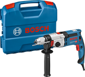Ударная дрель Bosch GSB 24-2 SOS с кейсом для переноски.