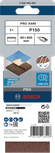 Шлифовальная лента Bosch PRO X440 60 x 400 мм P150, 3 шт.