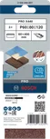 Шлифовальная лента Bosch PRO X440 60x400 мм для дерева и металла.