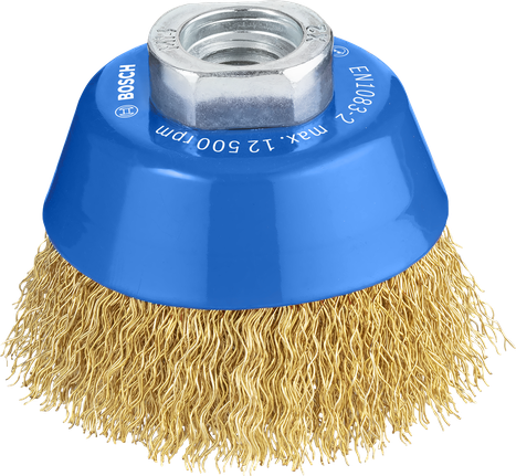 Щетка Bosch PRO Metal Clean Cup Brush 70 мм для угловых шлифовальных машин.