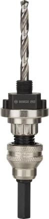 Быстросменная оправка Bosch PRO Q-Lock с шестигранным гнездом.
