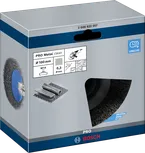 Щетка Bosch PRO Metal clean с фаской, 100 мм, для очистки металла.