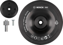 Опорная тарелка Bosch PRO 125 мм с хвостовиком 8 мм.