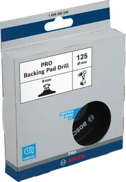 Опорная тарелка Bosch PRO 125 мм 8 мм.