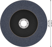 Шлифовальный диск Bosch PRO X571 180 мм G80.