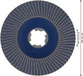 Лепестковый диск Bosch PRO X571 115 мм G40 X-Lock.
