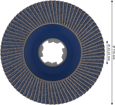 Лепестковый диск Bosch PRO X571 115 мм G60 X-Lock.