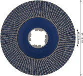 Лепестковый диск Bosch PRO X571 115 мм G80 X-Lock.