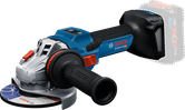 Аккумуляторная угловая шлифовальная машина Bosch GWS 18V-15 S, аккумулятор ProCORE 8 Ач.