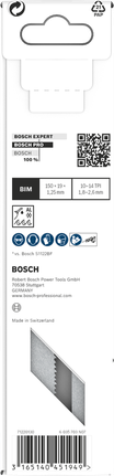 Комплект биметаллических пильных полотен Bosch PRO Metal Demolition S925VF.