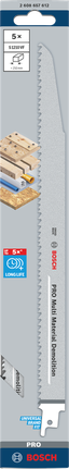 Комплект отвальных дисков Bosch PRO Multi Material Demolition S1210VF.