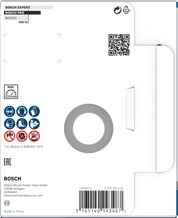 Шлифовальная головка Bosch PRO для бетона, 125 мм, для эффективной шлифовки бетона.