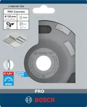 Шлифовальная головка Bosch PRO для бетона диаметром 125 мм для быстрого удаления бетона.