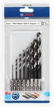 Набор ударных сверл Bosch PRO Metal HSS-G, 8 штук.