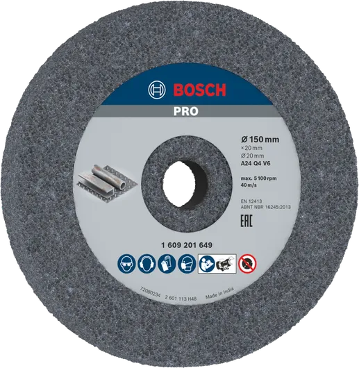 Шлифовальный круг Bosch PRO по металлу 150 x 20 x 20 мм G24.