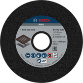 Шлифовальный круг Bosch PRO по металлу, 100 x 27 x 20 мм.