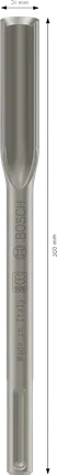 Зубило Bosch PRO SDS max для полого сверления, 26 x 300 мм.
