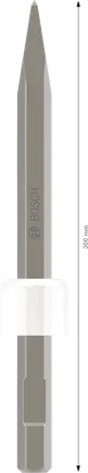 Зубило Bosch PRO HEX 19-4C с шестигранным хвостовиком 300 мм.