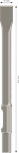 Плоское зубило Bosch PRO HEX 30-4C 35 x 400 мм.
