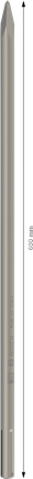 Остроконечное долото Bosch PRO SDS max-4C 600 мм.