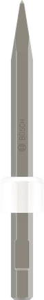 Пикообразное зубило Bosch PRO HEX 19-4C с шестигранным хвостовиком 300 мм.